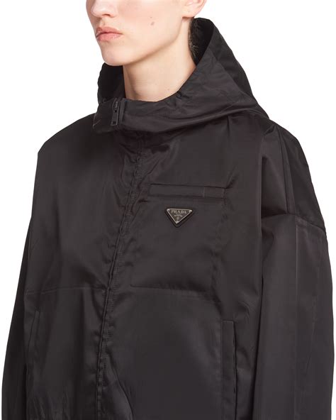 prada no sleeve jacket|Prada nylon jacket women's.